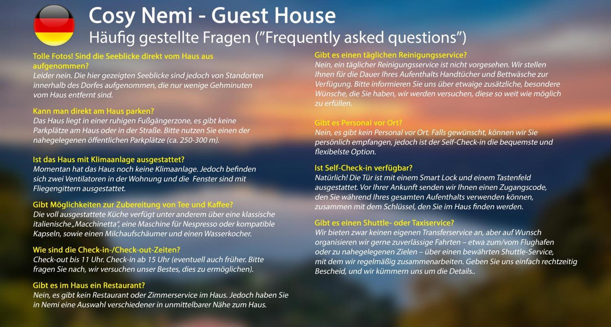 Cosy Nemi - Guest House Exterior foto